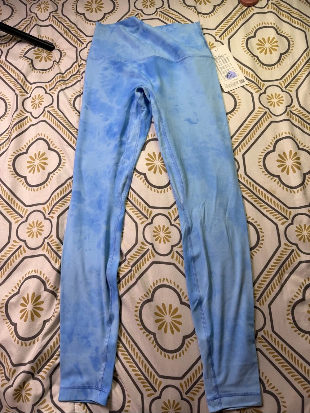 lululemon athletica Light Blue Tie-Dye High-Rise Leggings